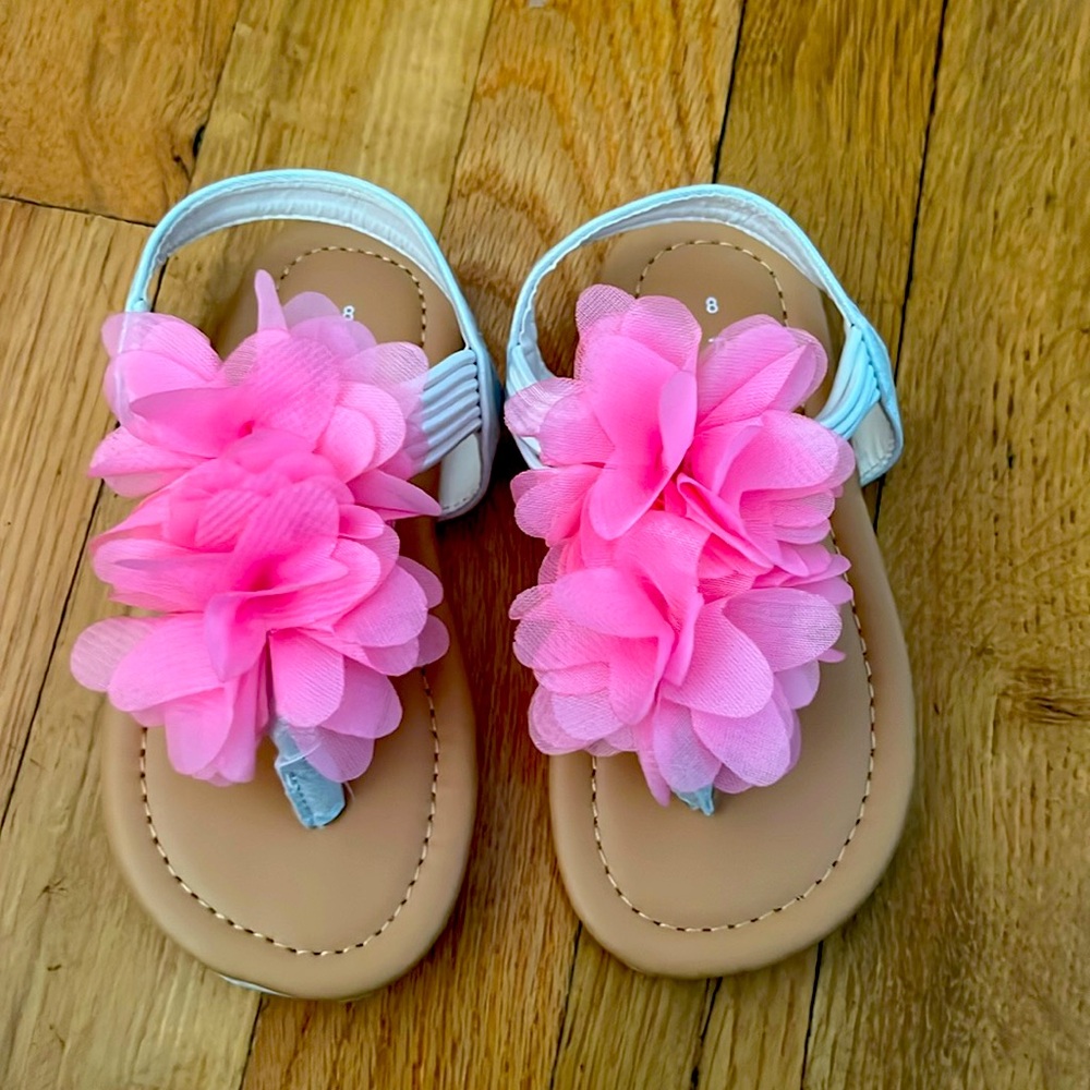 Rampage Girls size 8T Sandals🌸